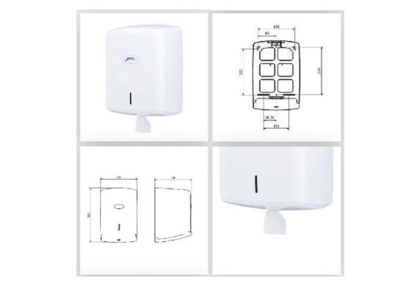 DISPENSADOR DE PAPEL MECHA